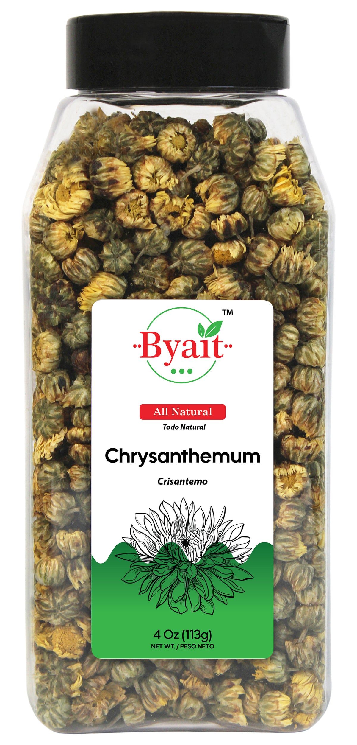 Byait Chrysanthemum Buds 4 Oz, Premium Tai Ju Flowers