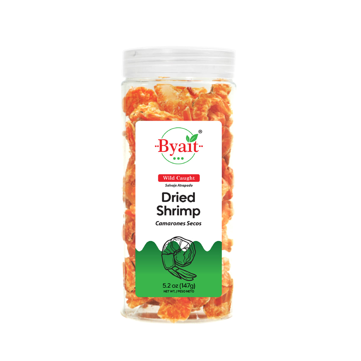 Byait Dried Louisiana Shrimp 5.2 Oz