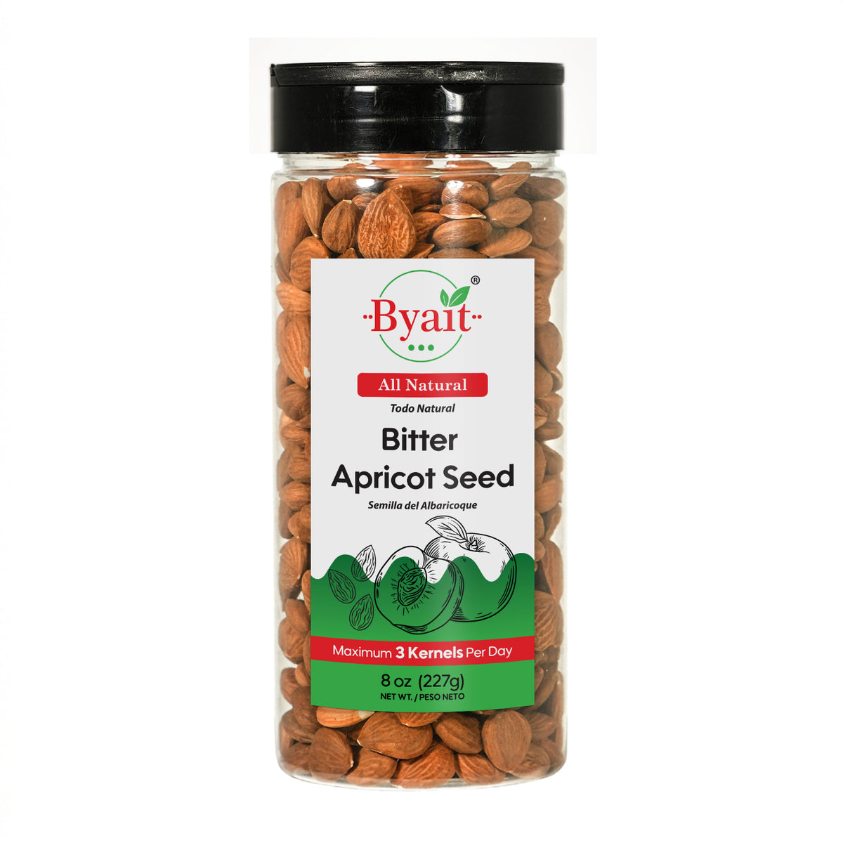 Byait Bitter Apricot Seeds 8 Oz
