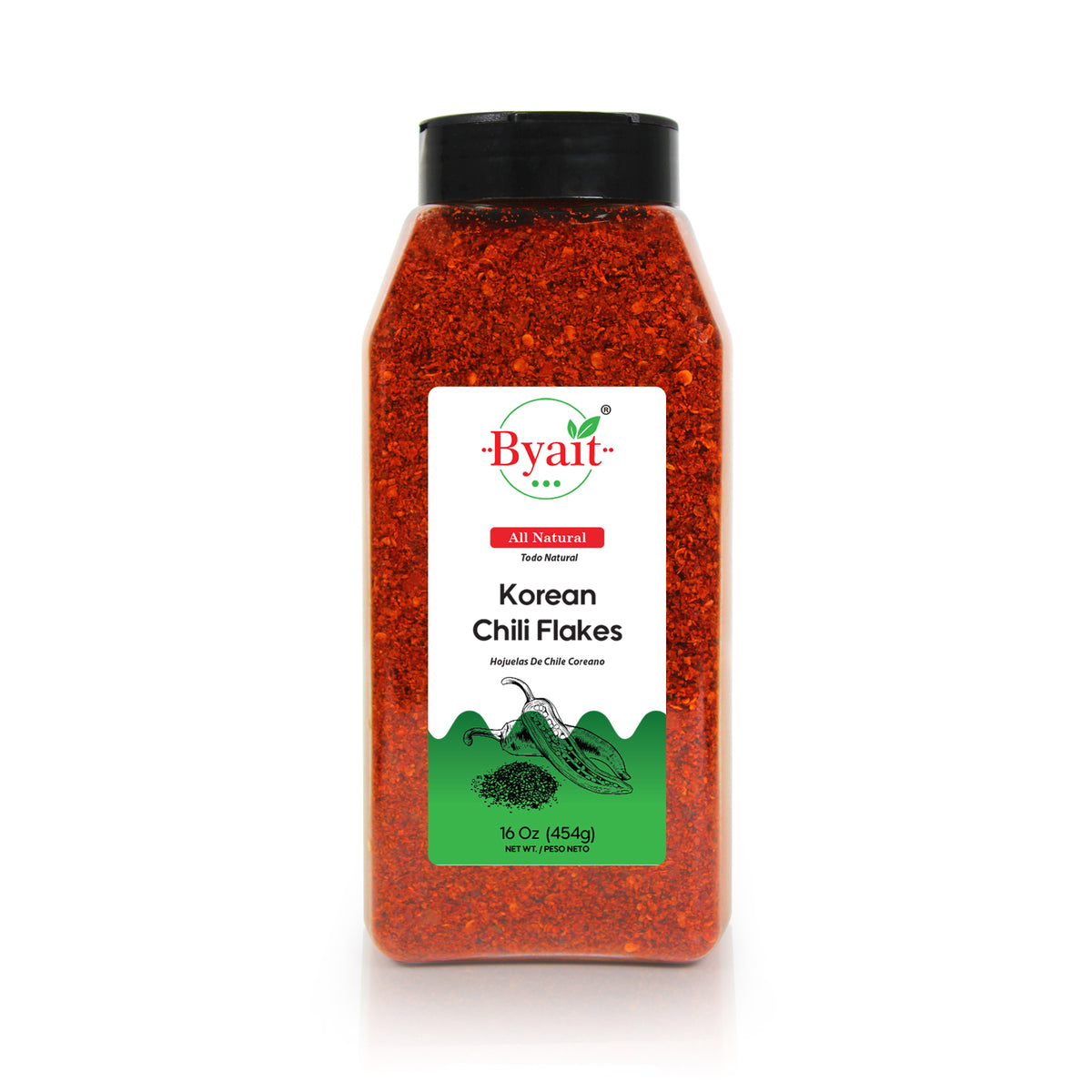 Byait Gochugaru Korean Chili Flakes 16 Oz