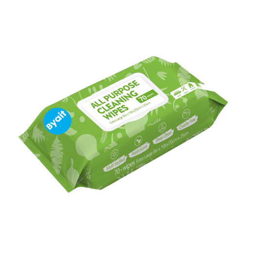 Byait All Purpose Cleaning Wipe 70ct