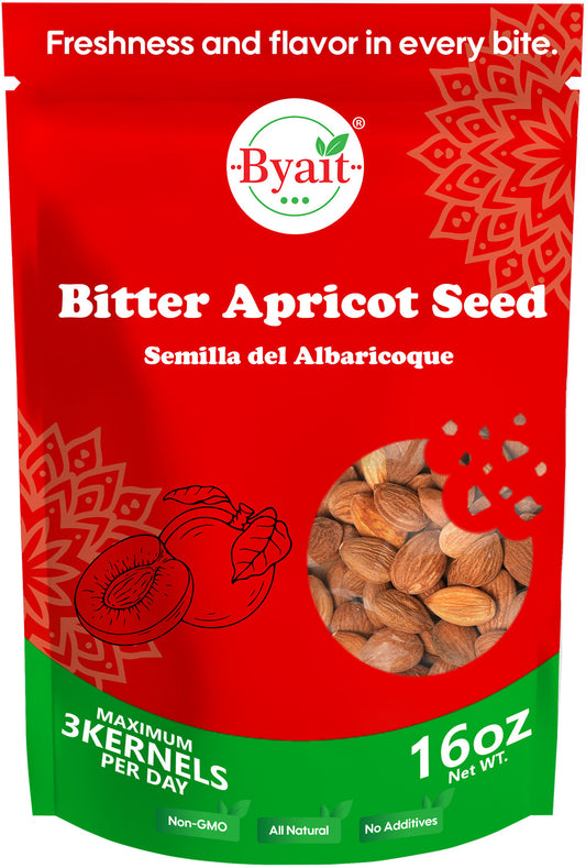 Byait Bitter Apricot Seeds 16 Oz