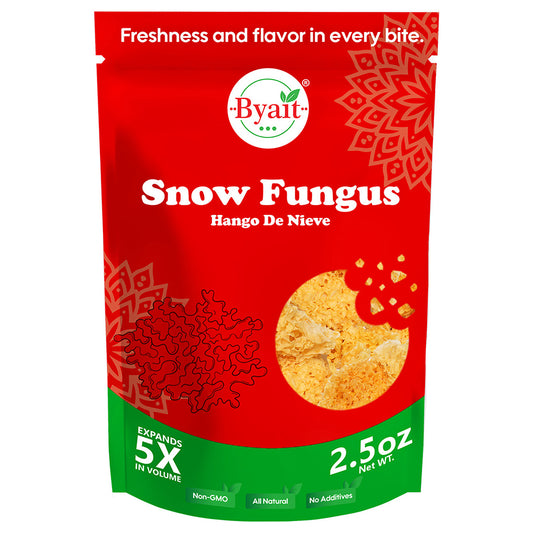 Byait Pre-Trimmed Snow Fungus 2.5 Oz