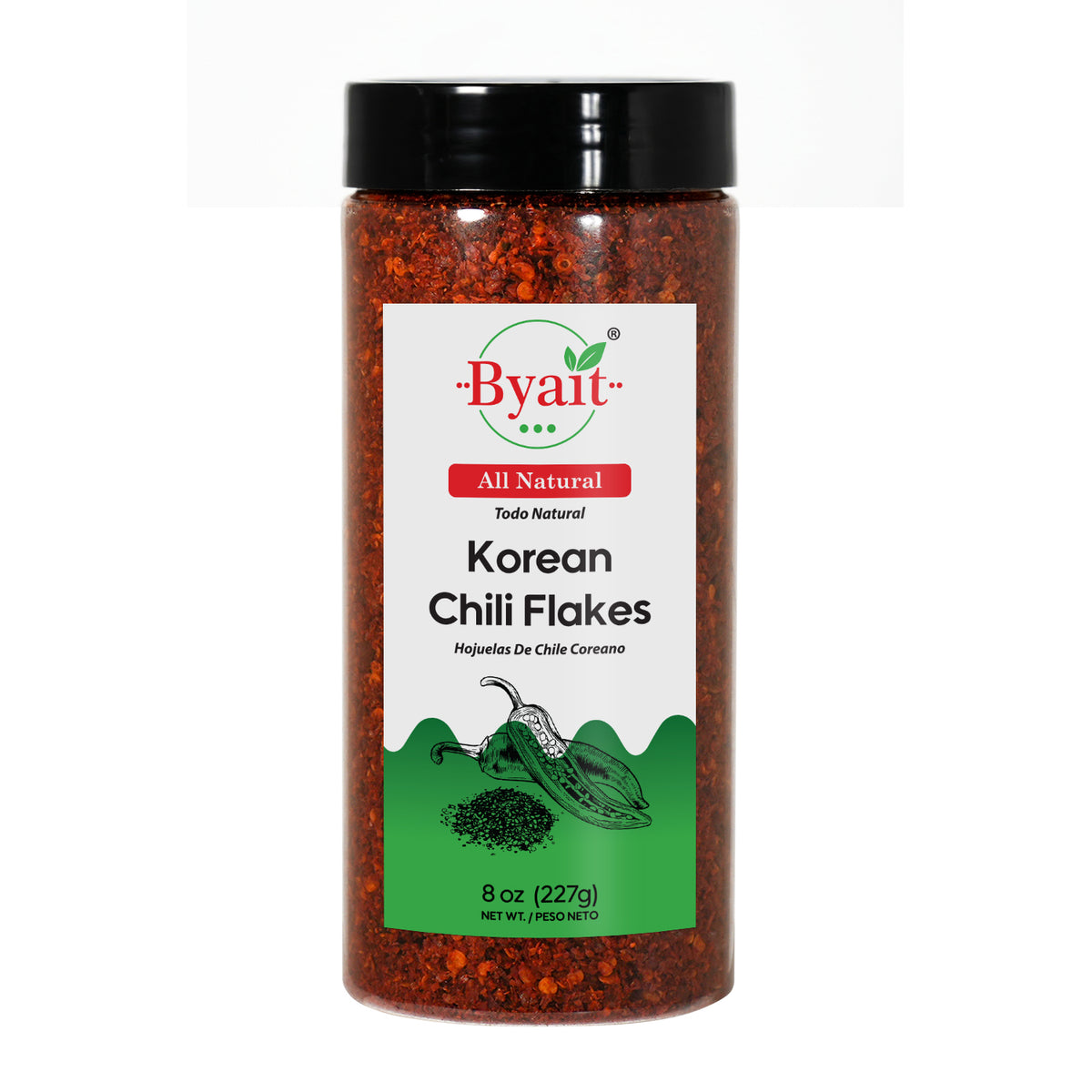 Byait Gochugaru Korean Chili Flakes 8 Oz